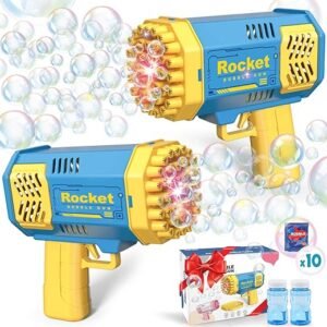 2-Pack Bubble Machine Set: Ultimate Kids' Fun!