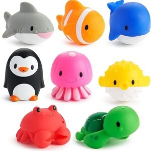 8-Pack Munchkin® Ocean™ Bath Squirters for Fun Play!