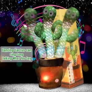 Emoin Dancing Cactus Toy: Sing, Dance, and Mimic!