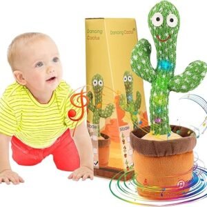 Emoin Dancing Cactus Toy: Sing, Dance, and Mimic!