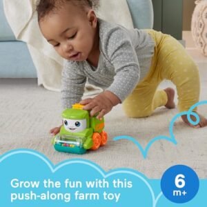 Fisher-Price Rollin’ Tractor: Fun Push-Along Baby Toy!
