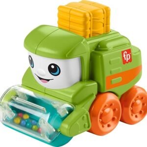 Fisher-Price Rollin’ Tractor: Fun Push-Along Baby Toy!