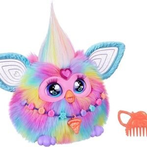 Furby Tie Dye: Interactive Plush Toy with Accessories!