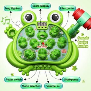 HopeRock Whack A Frog Game: Fun Learning for Kids!