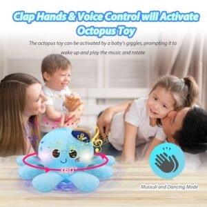 Interactive Singing & Dancing Octopus Toy for Toddlers