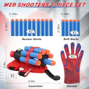 JONEG Web Shooters Toy Set for Kids - 2 Pack!