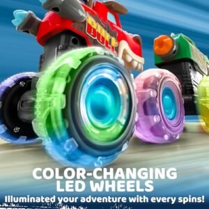JOYIN Monster Truck Toy Set: Lights, Action, Adventure!