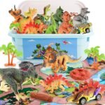Ultimate Dinosaur Toy Set with Activity Mat & Cars